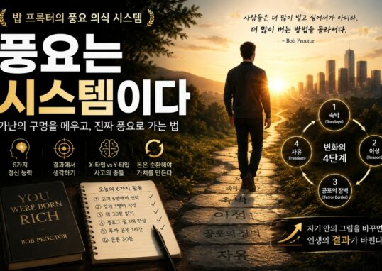 풍요 의식 재프로그래밍 — 밥 프록터의 사고 시스템 이미지